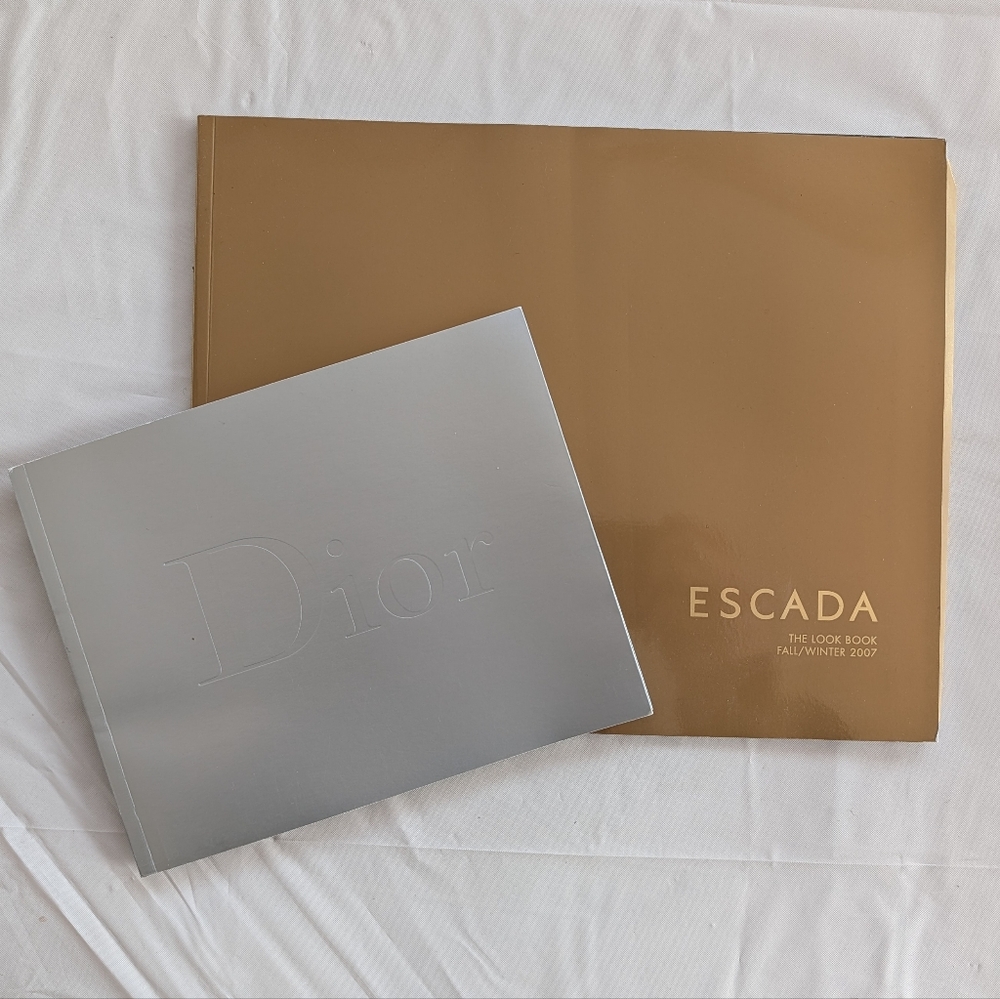 Escada Fashion and Dior Accessory LookBooks